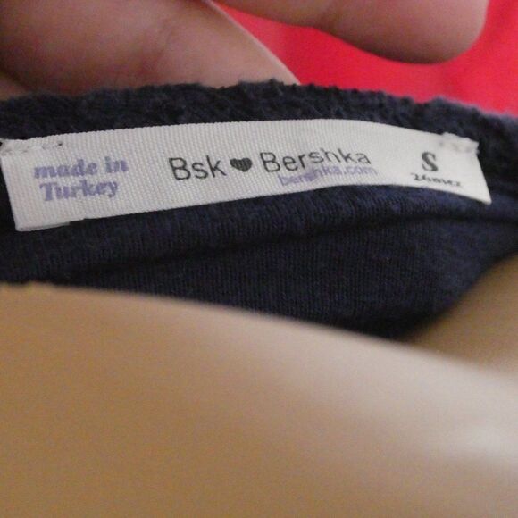 BSK Bershka Petit & Wild French Knit Tank Top Cami - Picture 4 of 5